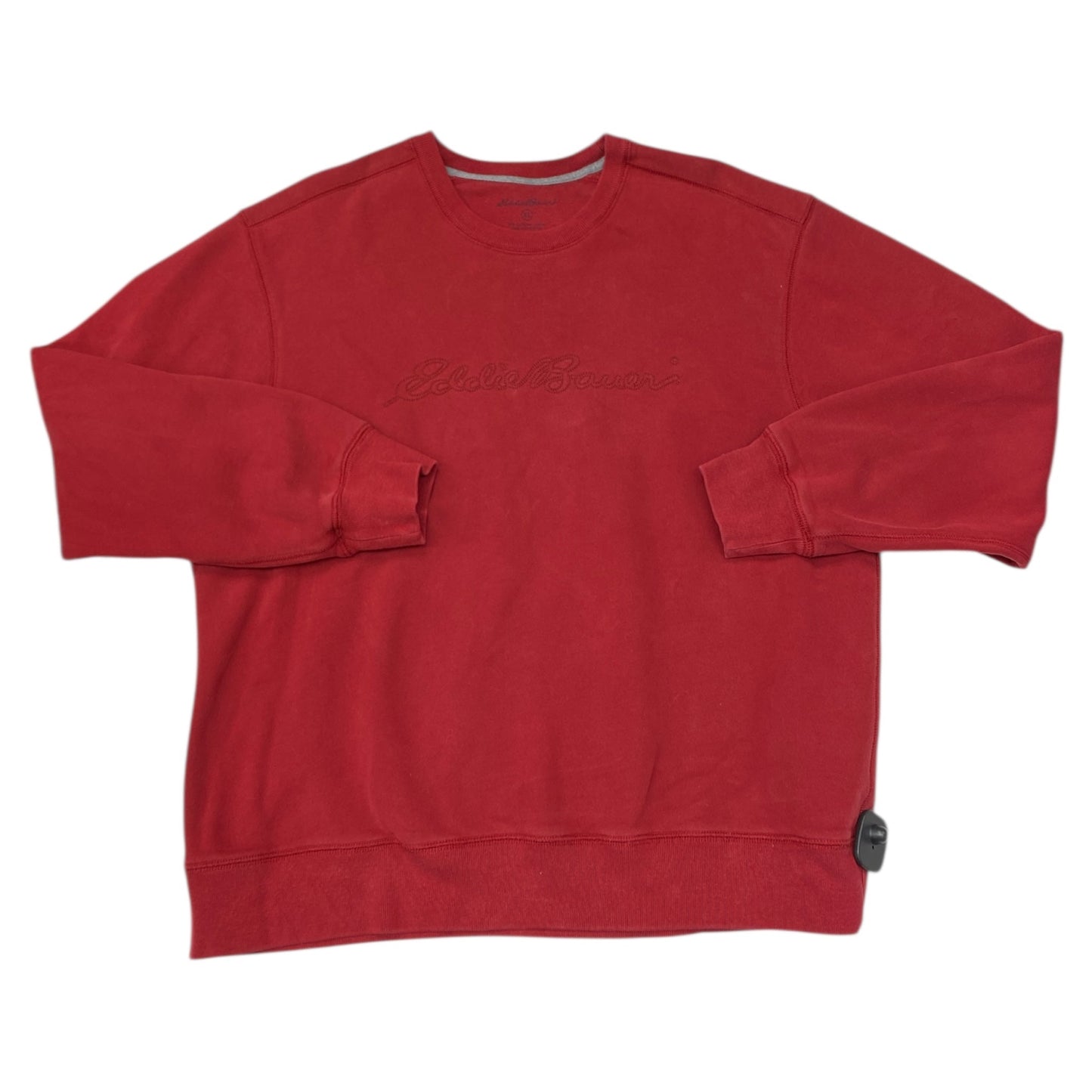 Sweatshirt Crewneck By Eddie Bauer In Red, Size:Xl
