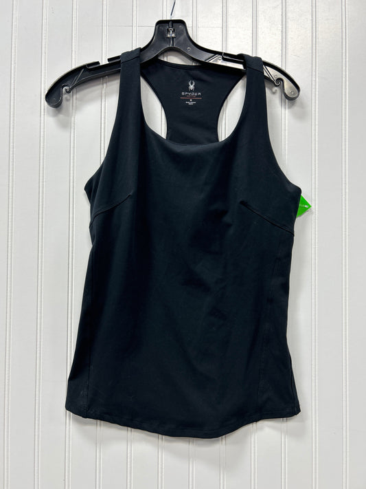 Athletic Tank Top By Spyder In Black, Size:M
