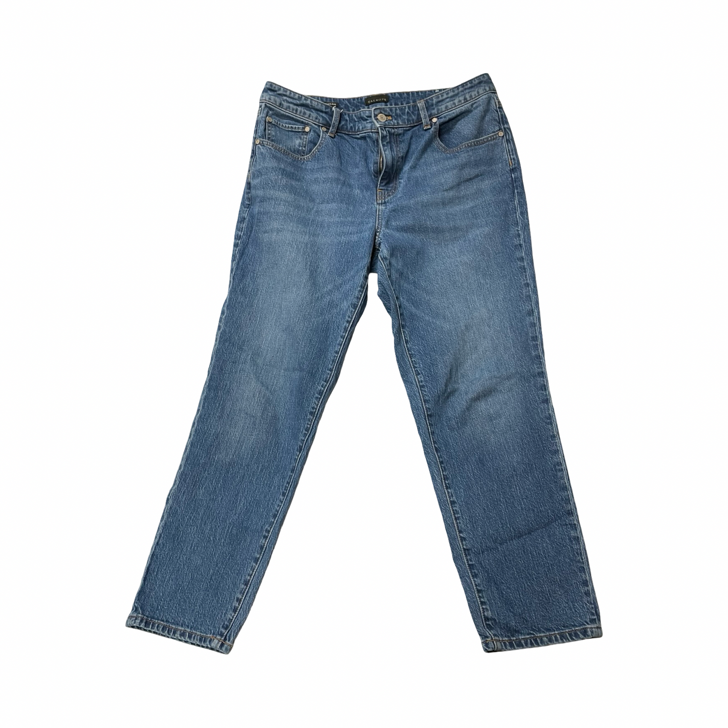 Jeans Boyfriend By Talbots In Blue Denim, Size:10