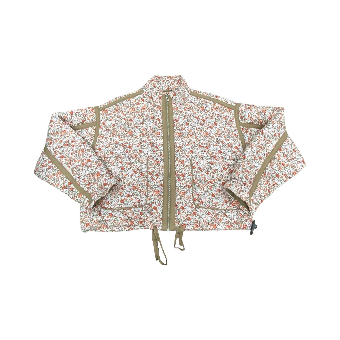 Jacket Puffer & Quilted By Blanknyc In Floral Print, Size:L