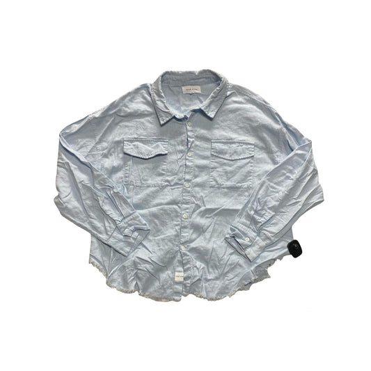 Top Ls By Dear John In Blue, Size:L