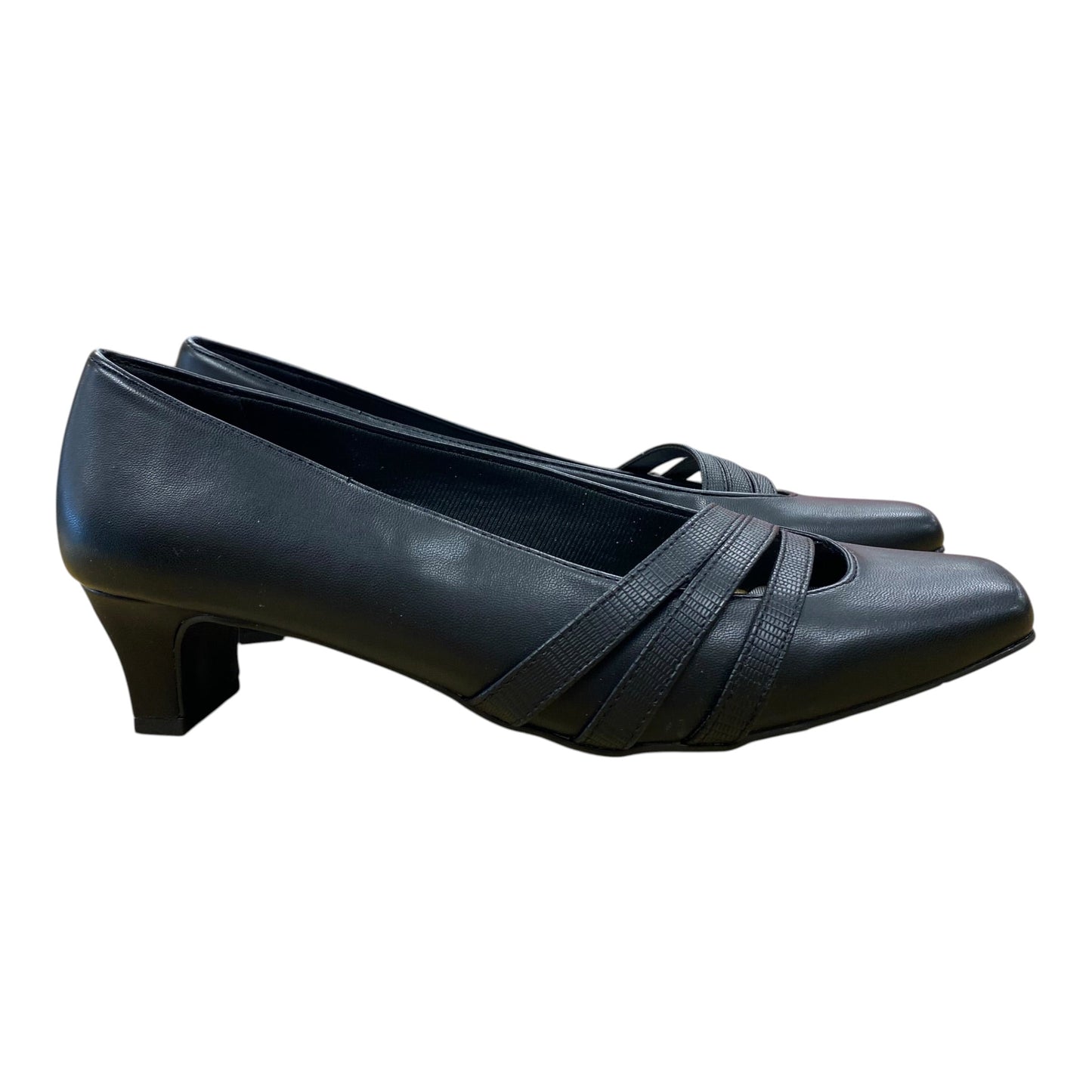 Shoes Heels Kitten By Easy Spirit In Black, Size:8.5