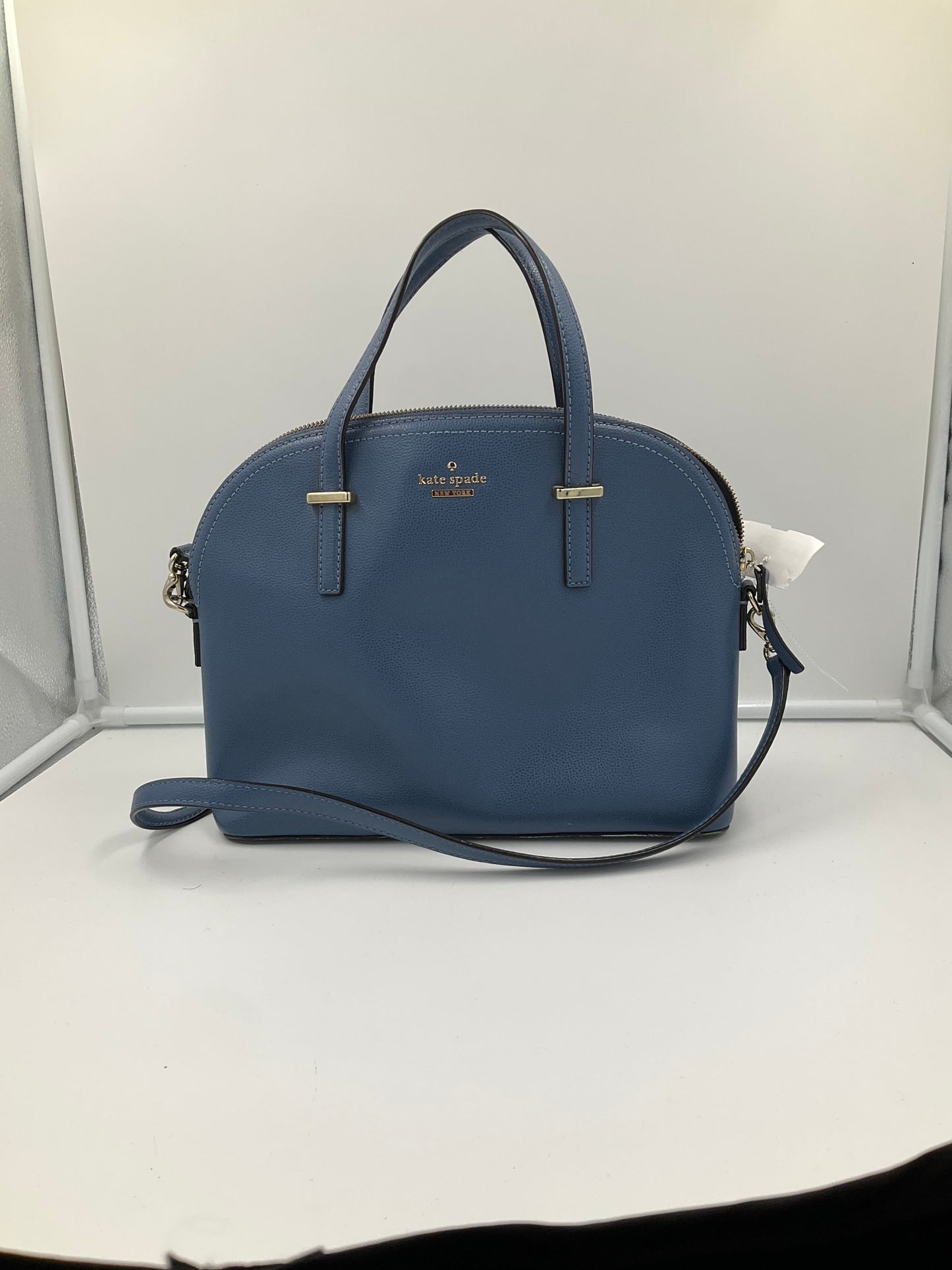 Handbag Designer By Kate Spade In Blue, Size:Medium