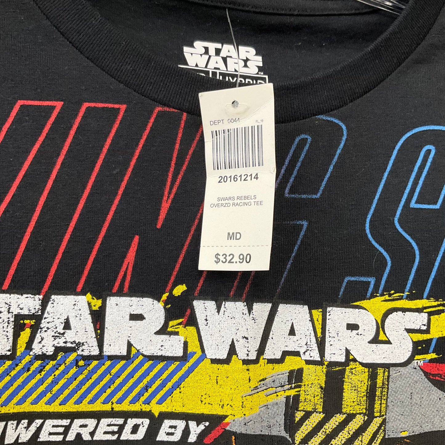 Top Short Sleeve By Disney In Black, Size: M