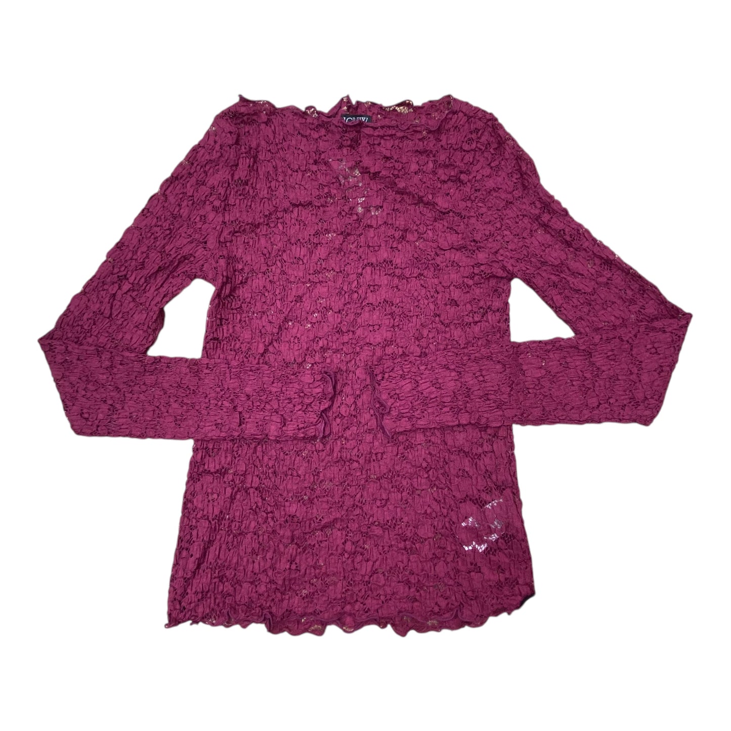 Top Ls By J. Crew In Purple, Size:M