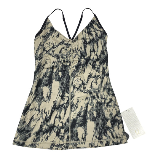 Athletic Tank Top By Lululemon In Camouflage Print, Size:10