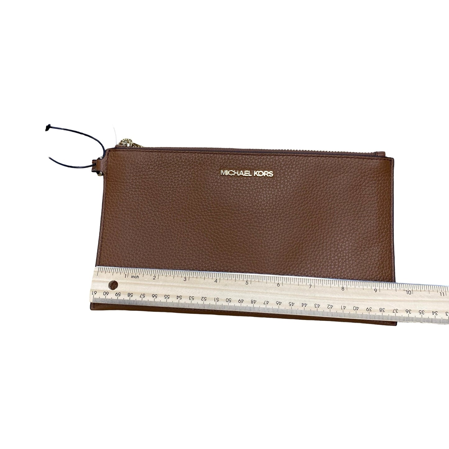 Wristlet Designer By Michael Kors In Brown, Size:Medium