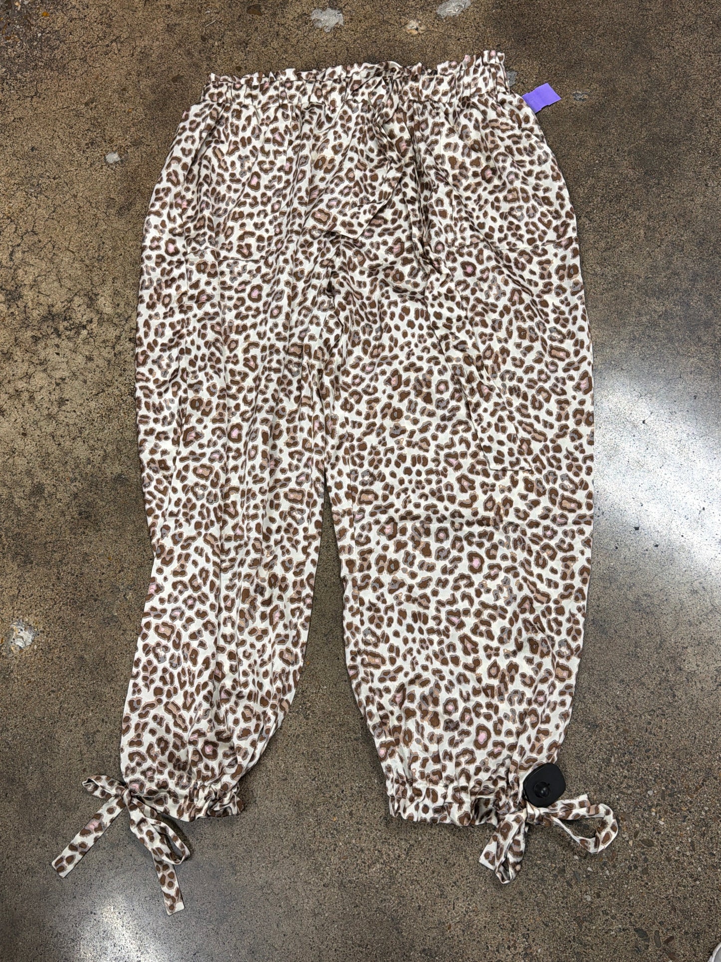 Pants Joggers By Oddi In Animal Print, Size:2X