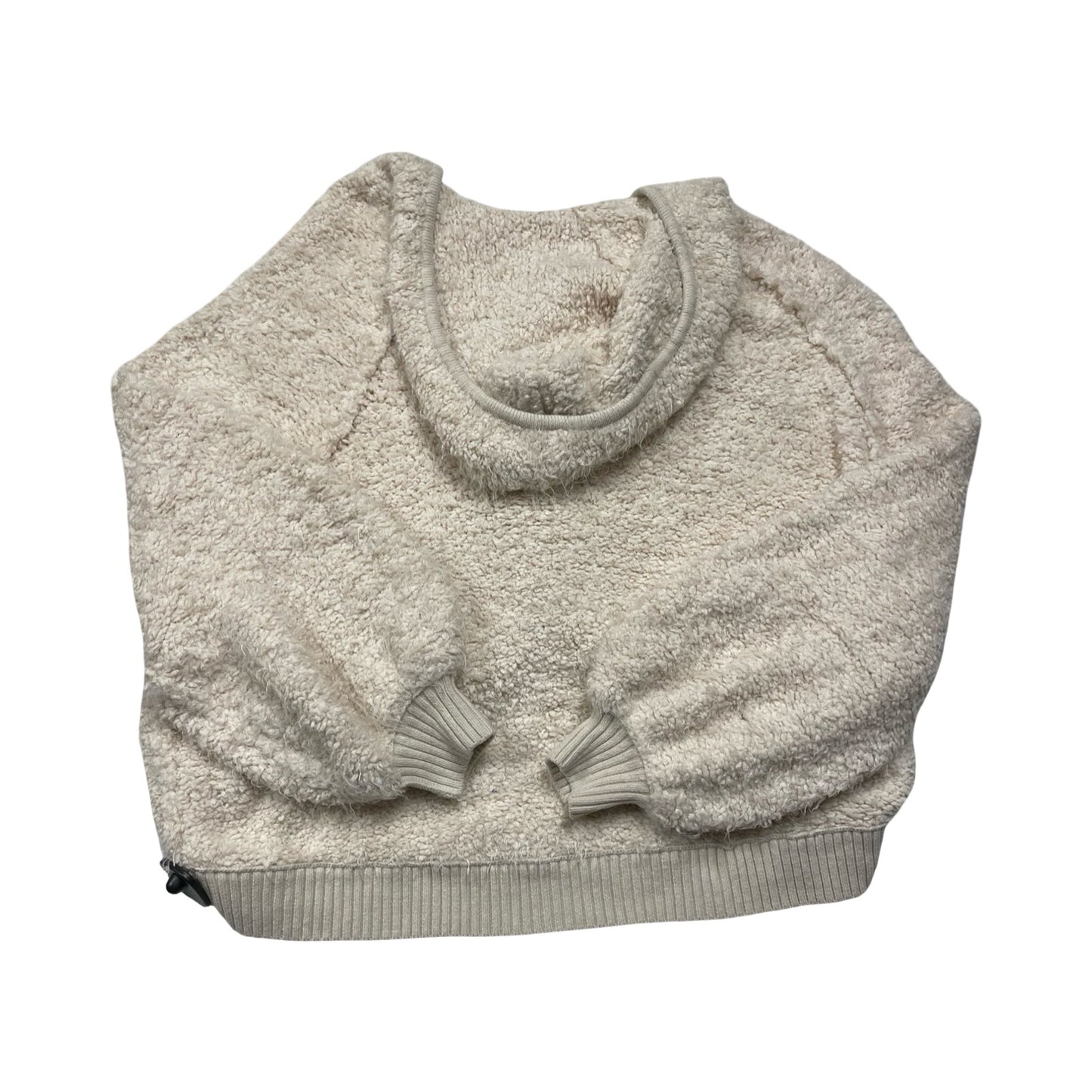 Sweater Cardigan By Free People In Tan, Size:M