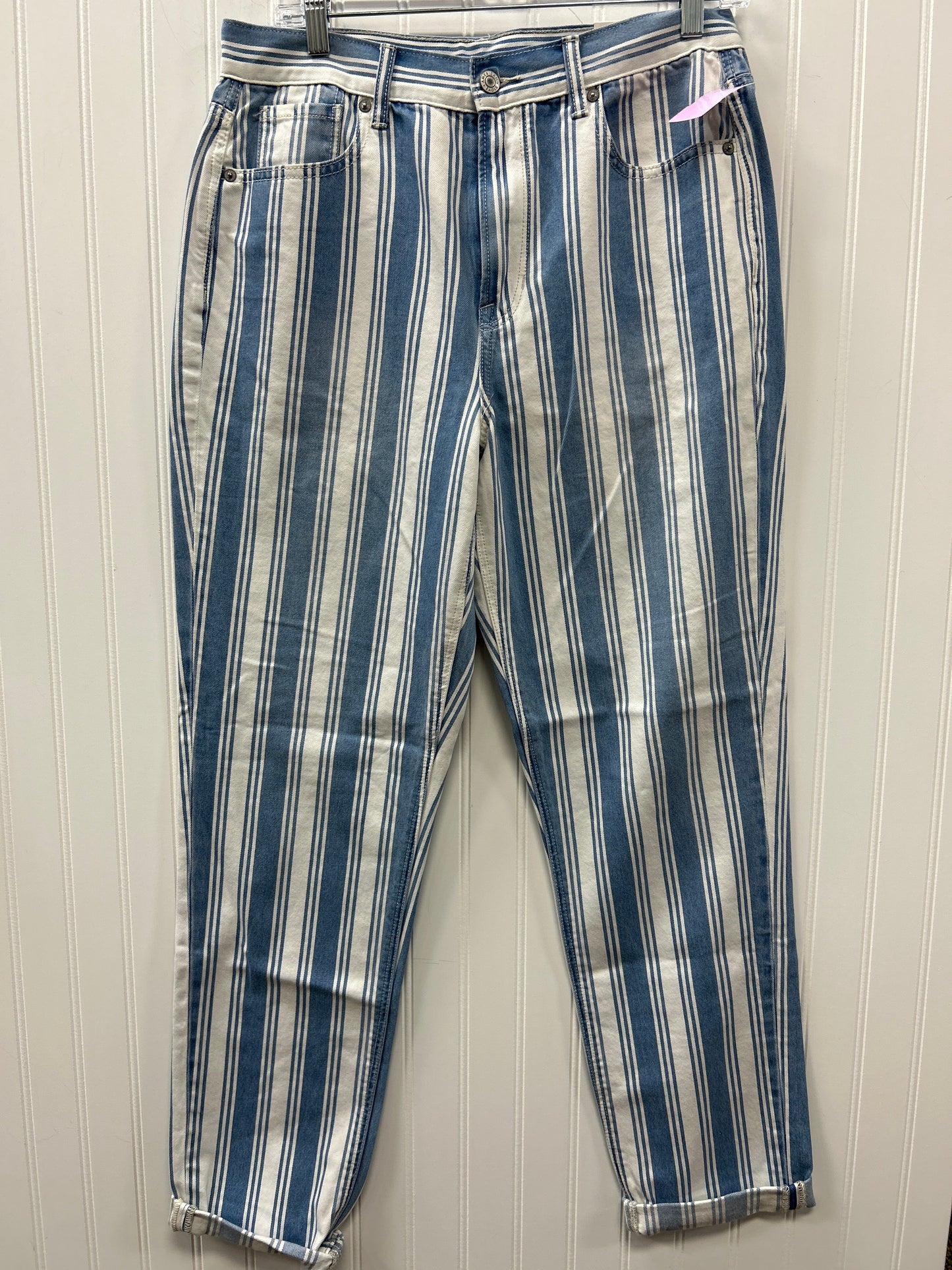 Jeans Skinny By American Eagle In Blue Denim, Size:10