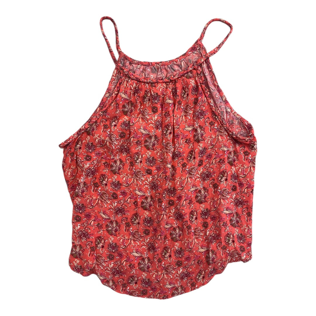 Top Sleeveless By Gap In Pink, Size:Xl