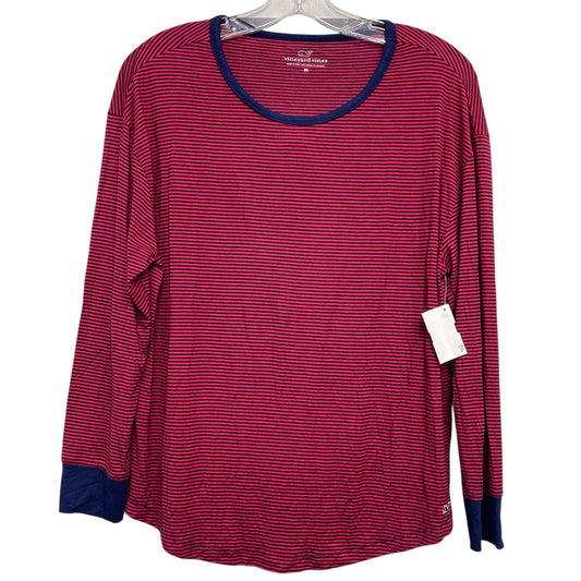 Top Ls Basic By Vineyard Vines In Striped Pattern, Size:M