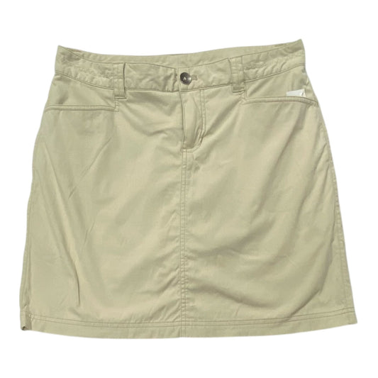 Athletic Skirt By Eddie Bauer In Beige, Size:2