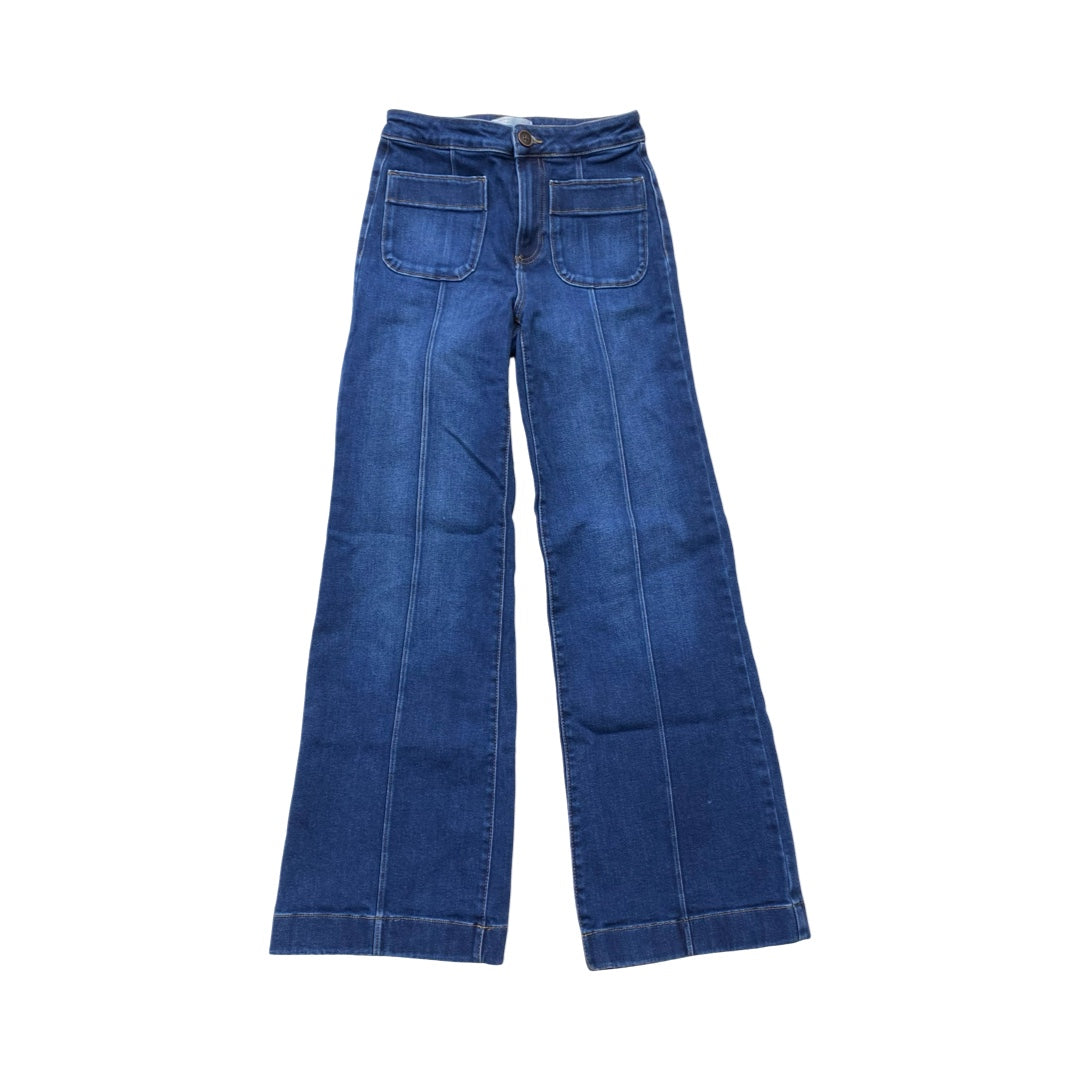 Jeans Wide Leg By Lc Lauren Conrad In Blue Denim, Size:2