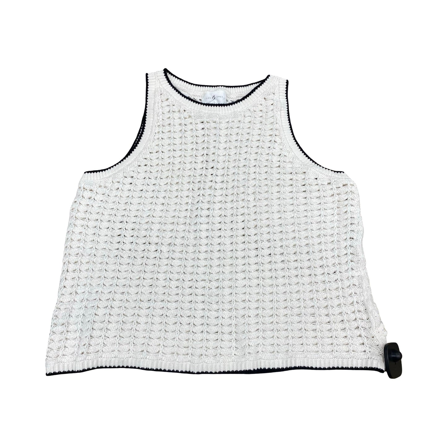 Sweater Ss By Lou And Grey In White, Size:L