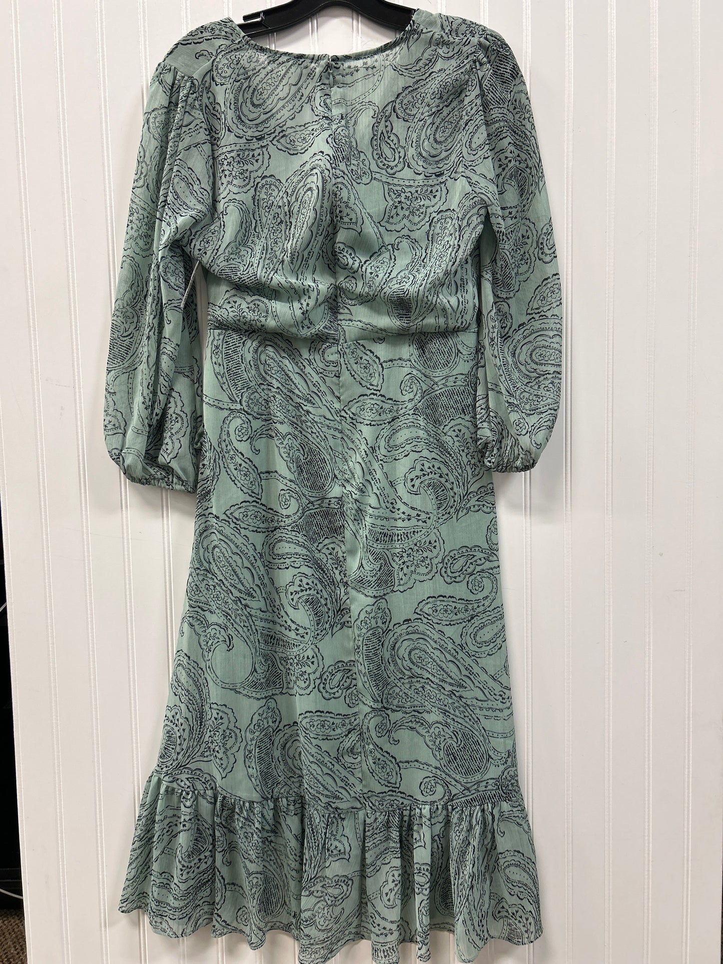 Dress Casual Maxi By Calvin Klein In Green, Size:6