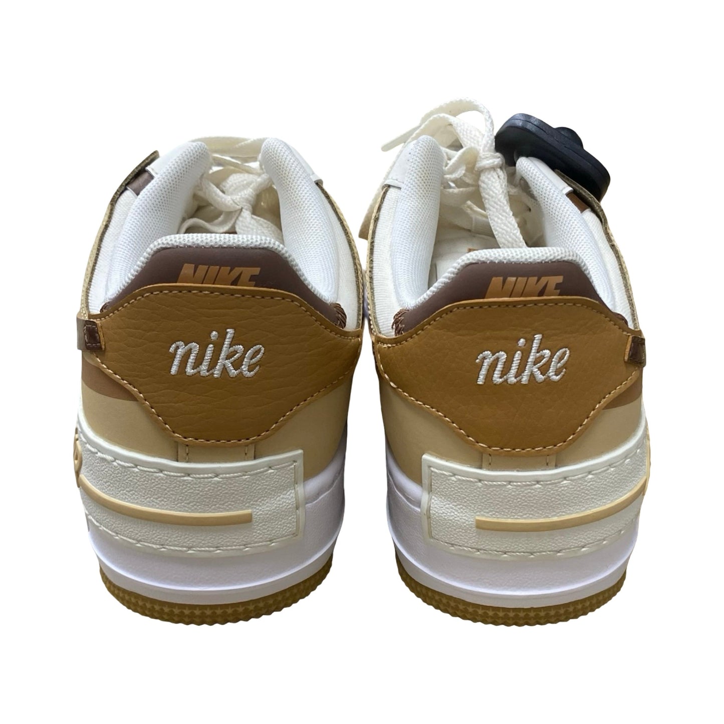 Shoes Sneakers By Nike In Brown & White, Size:8