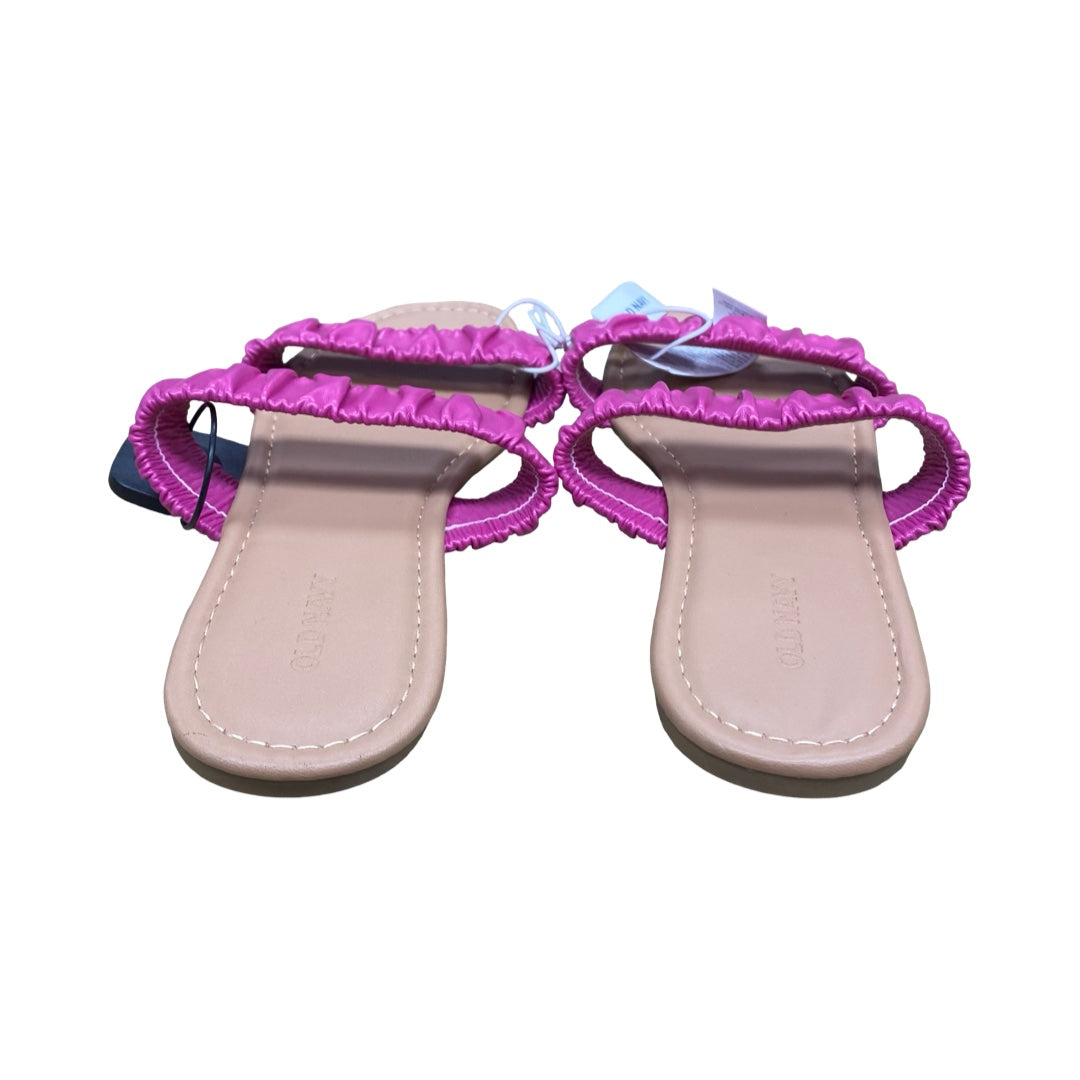 Sandals Flats By Old Navy In Pink, Size:8