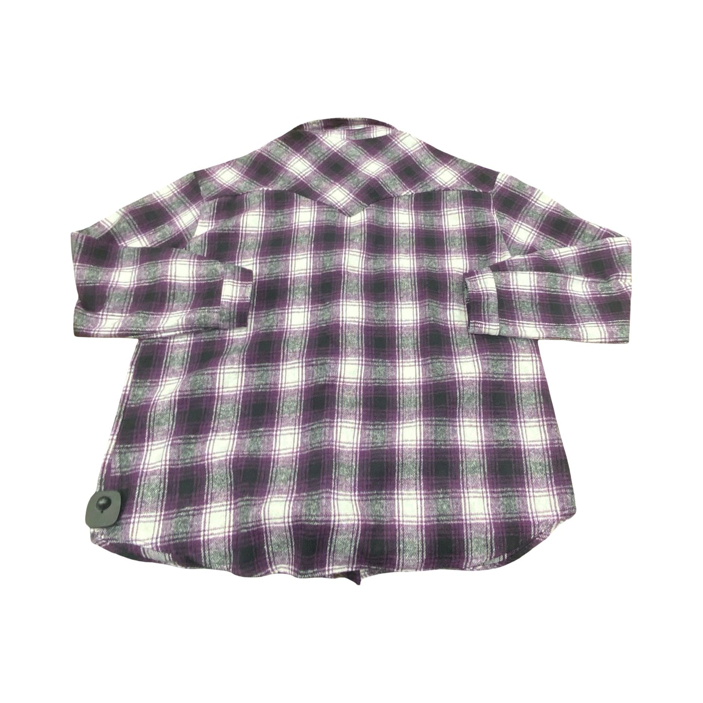 Jacket Shirt By Btfbm In Plaid Pattern, Size:Xxl