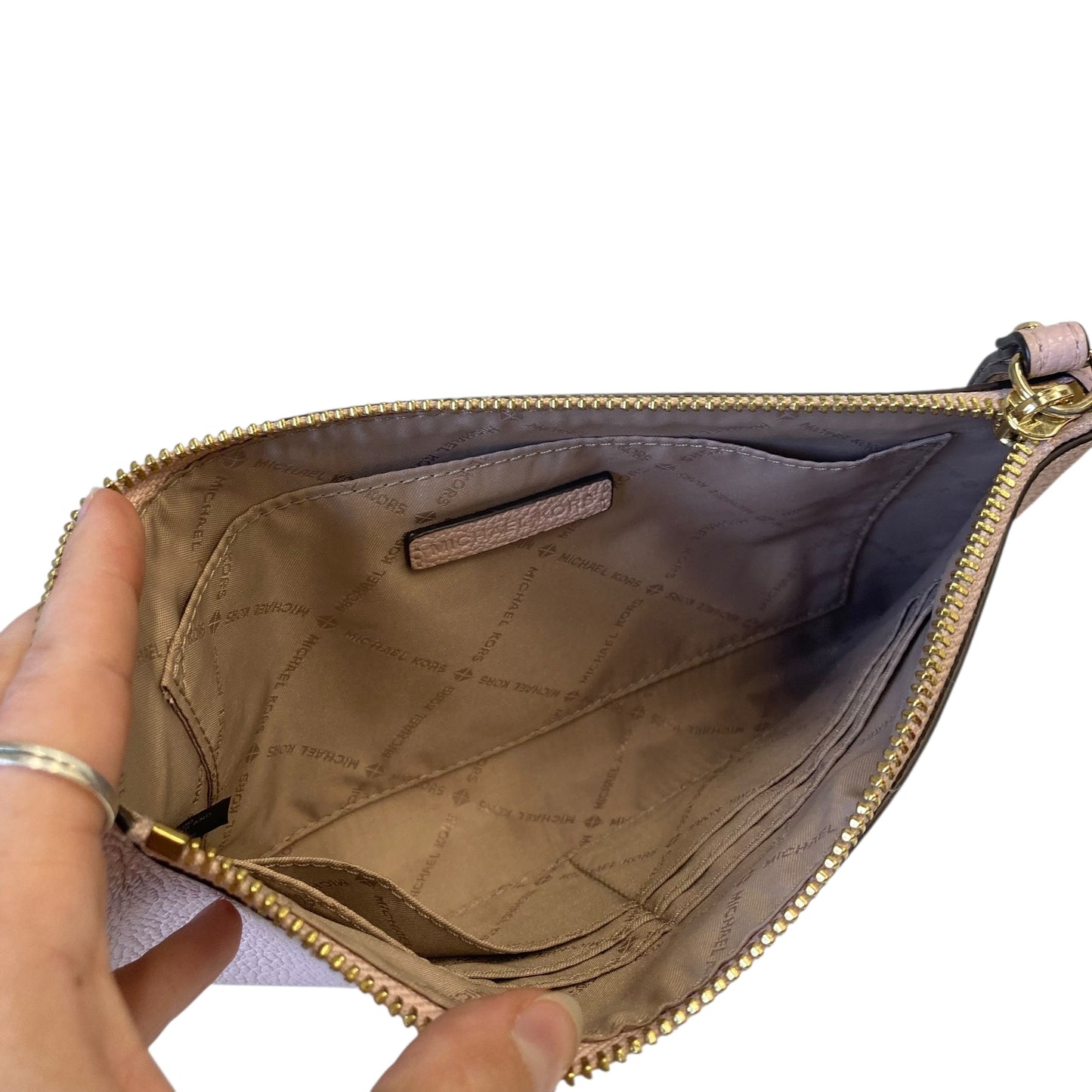 Wristlet Designer By Michael Kors In Pink, Size:Large