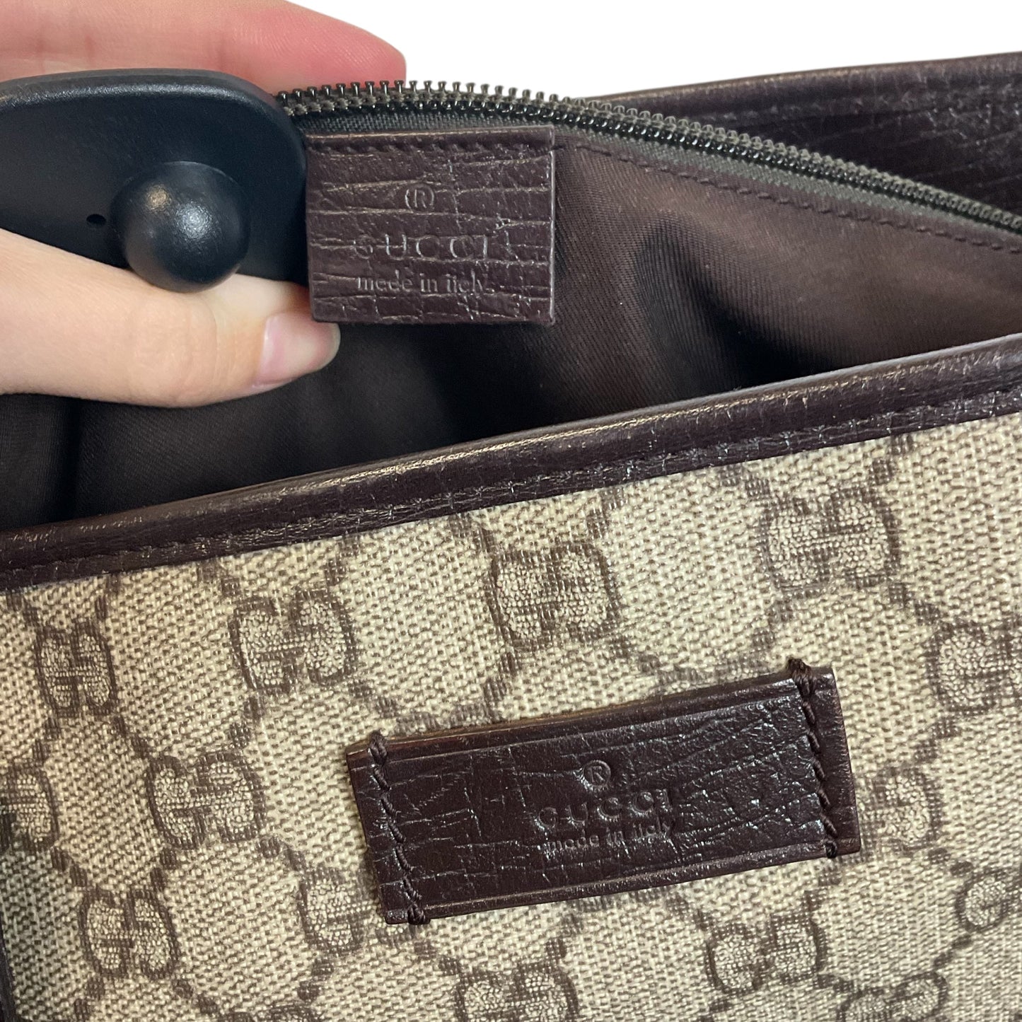 Handbag Luxury Designer By Gucci, Size: Large