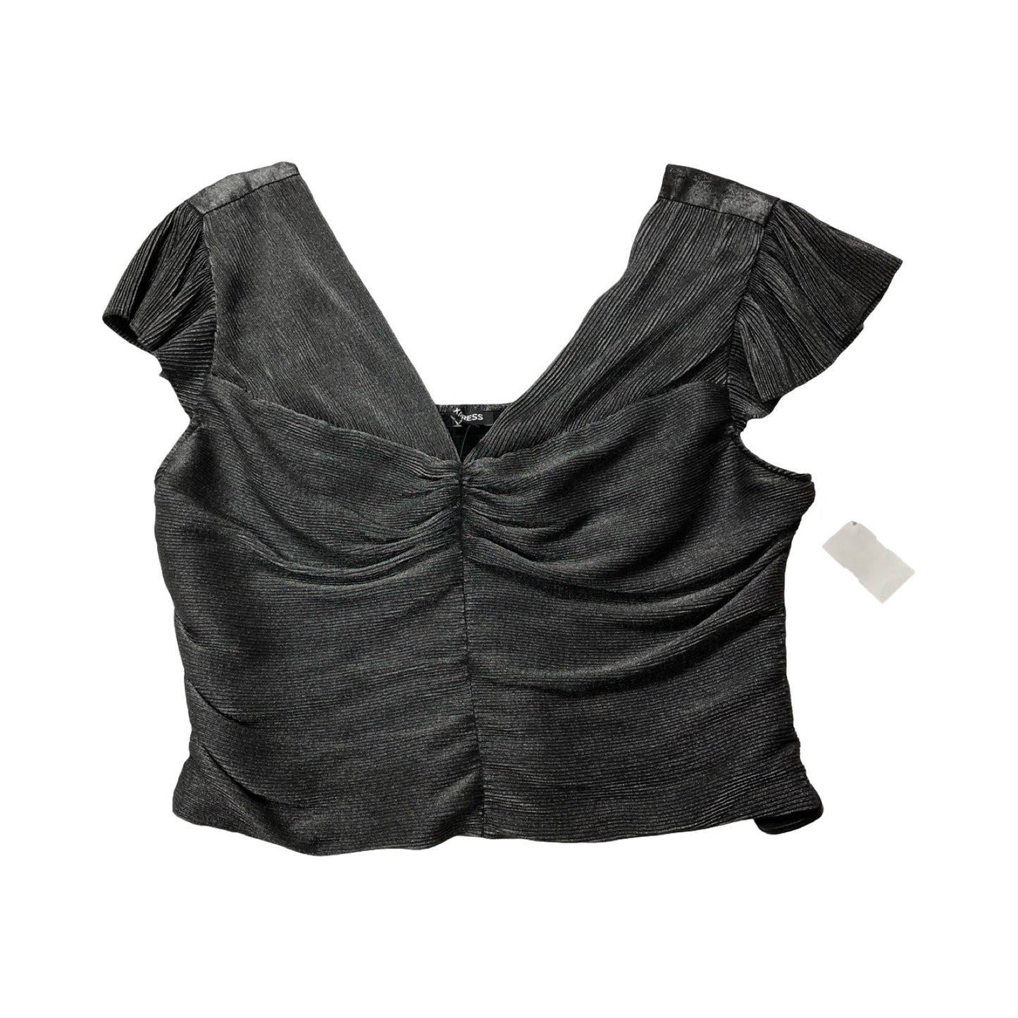 Top Ss By Express In Black, Size:XL