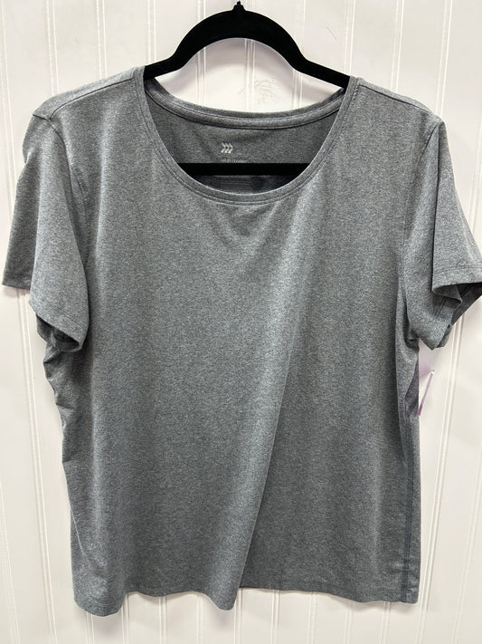 Athletic Top Ss By All In Motion In Grey, Size:L