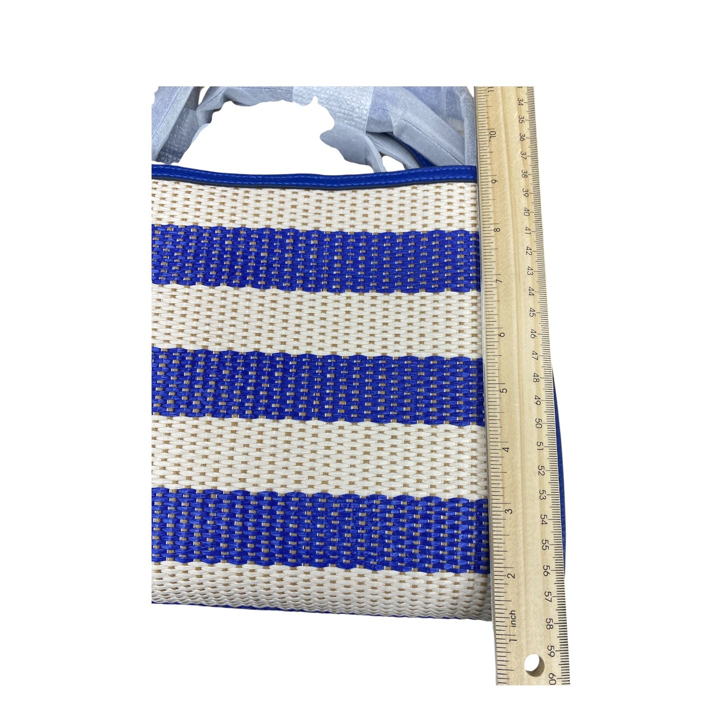 Handbag Designer By Kate Spade In Striped Pattern, Size:Small