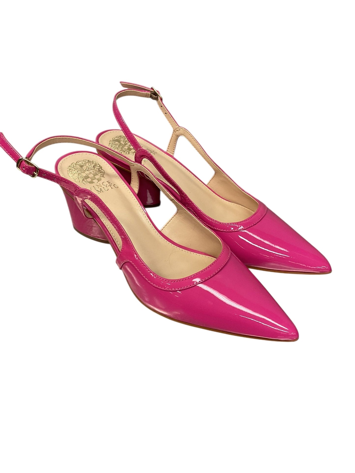 Shoes Heels Block By Vince Camuto In Pink, Size:8