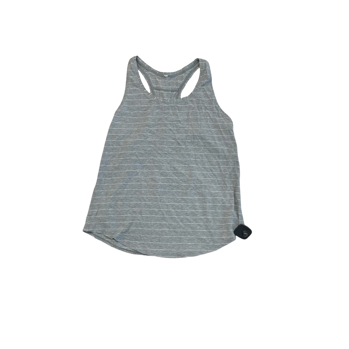 Athletic Tank Top By Lululemon In Grey, Size:8