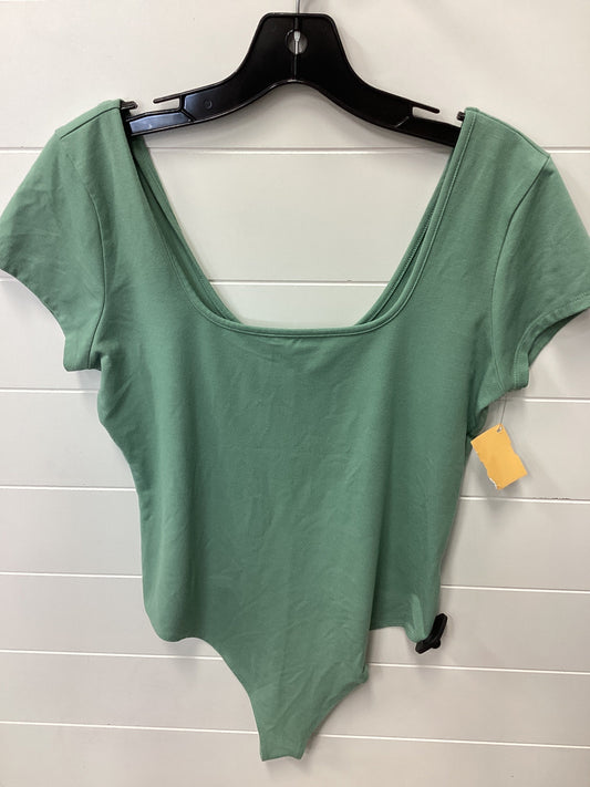 Bodysuit By American Eagle In Green, Size:L