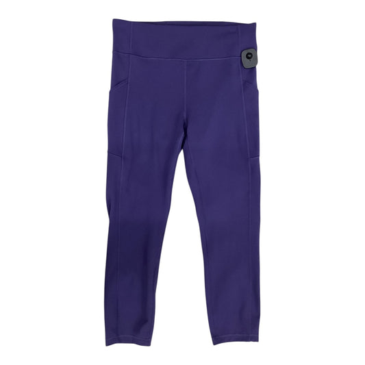 Athletic Leggings By Lululemon In Purple, Size:M