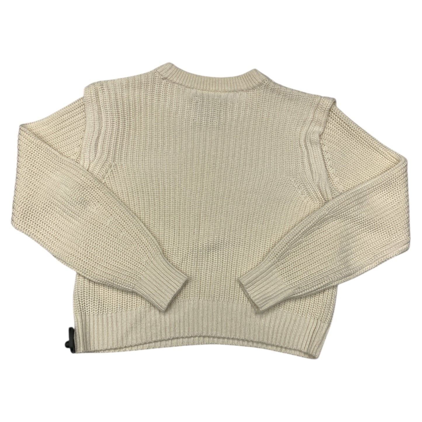 Sweater By Abercrombie And Fitch In Cream, Size:L
