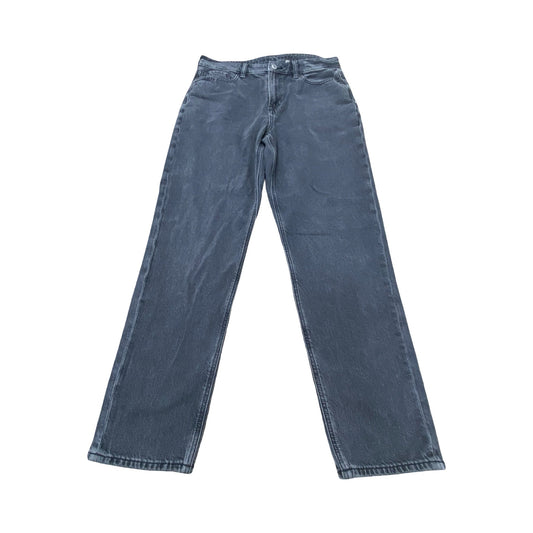 Jeans Straight By American Eagle In Grey Denim, Size:8