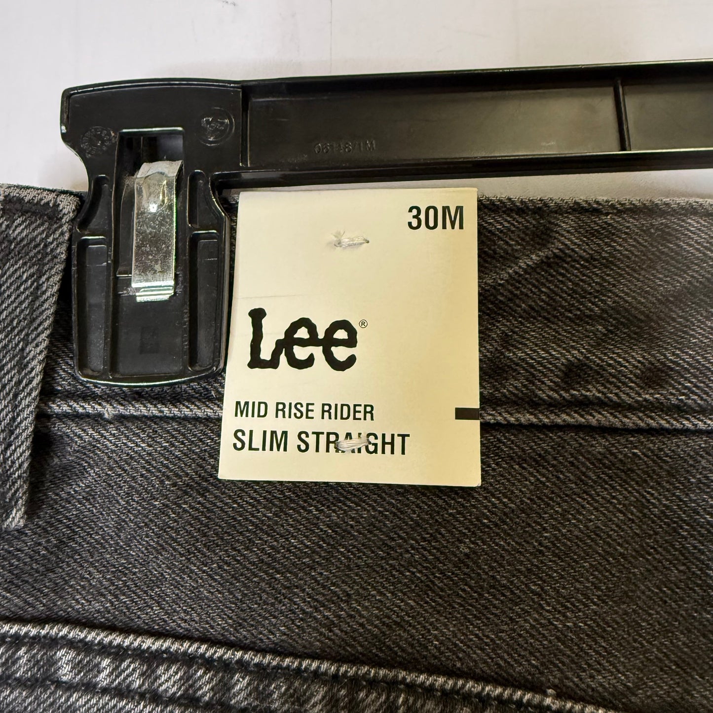 Jeans Straight By Free People In Black Denim, Size: 8