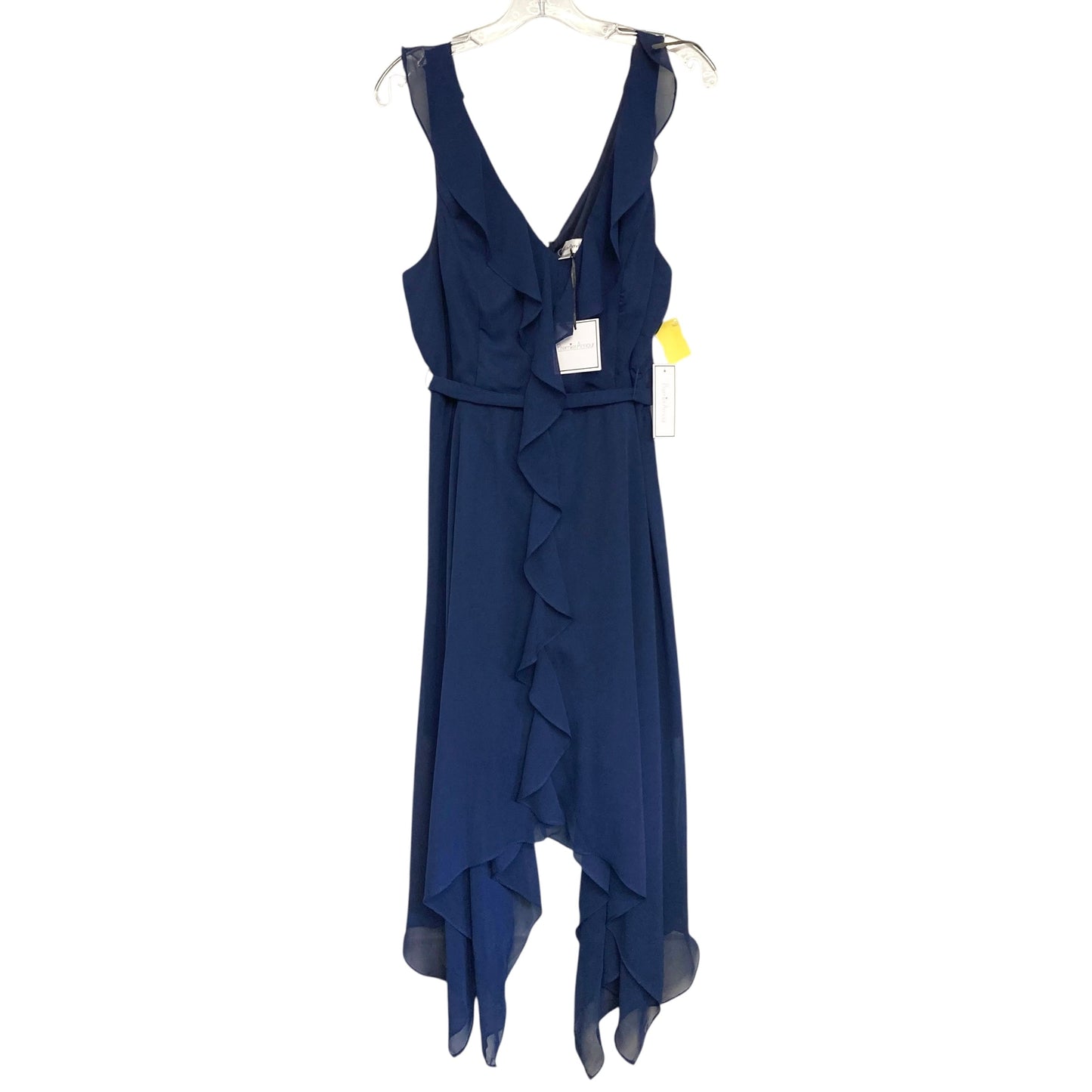 Dress Party Midi By Premier Amour In Blue, Size:Xl