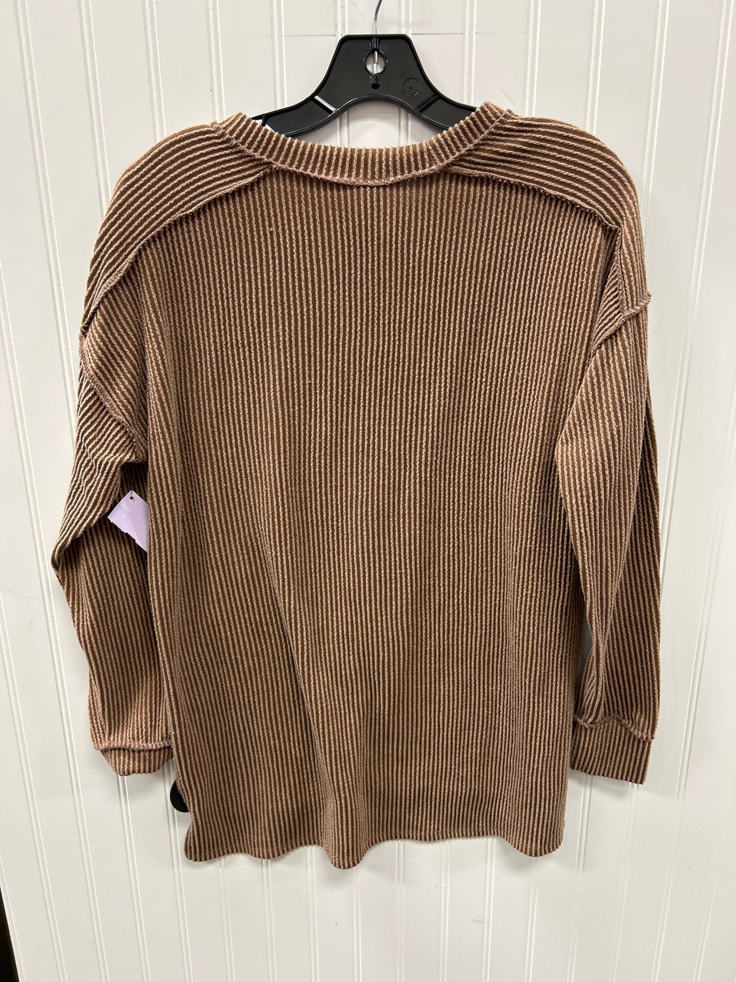 Top Ls By 7Th Ray In Brown, Size:S