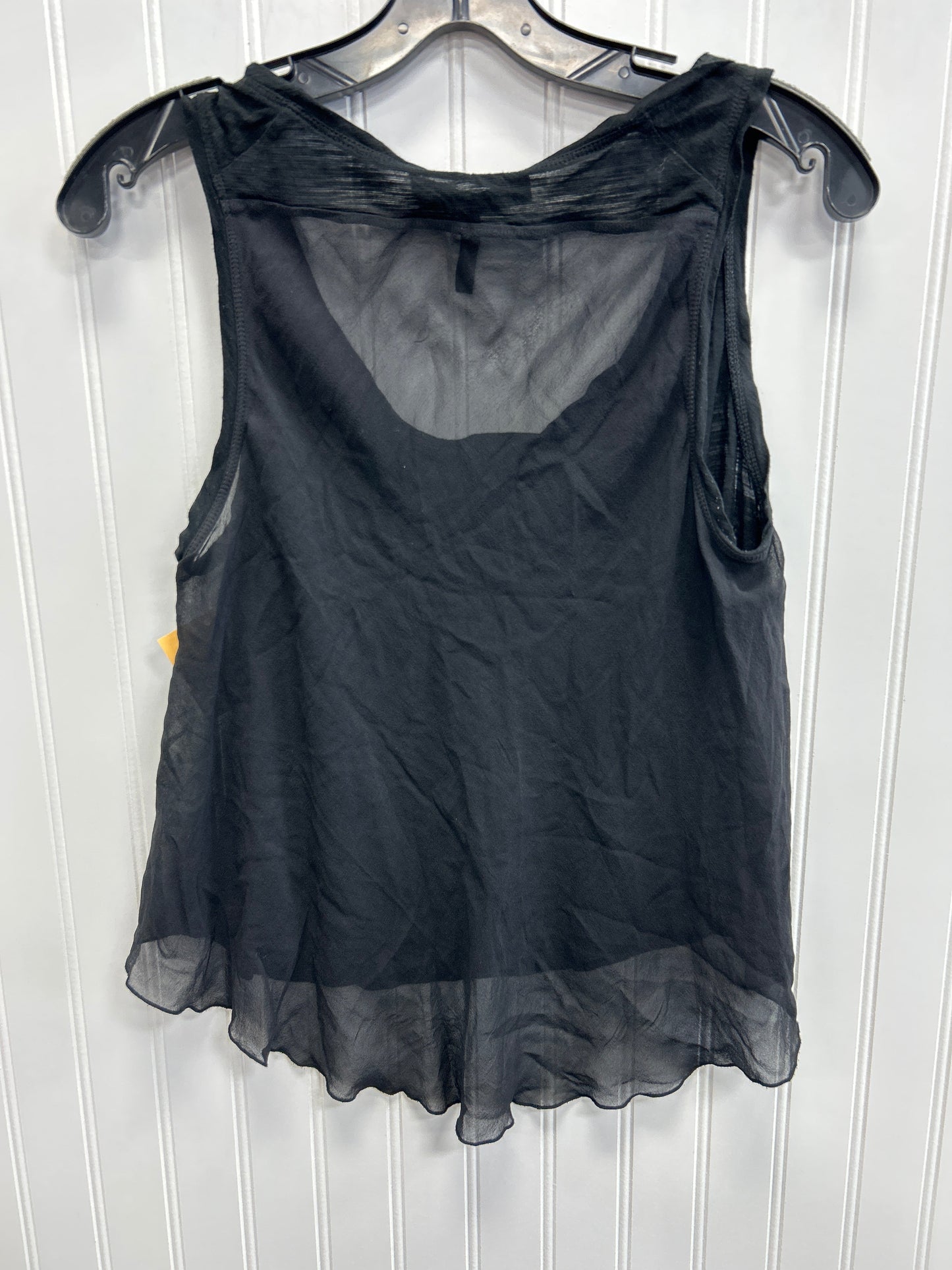 Top Sleeveless By Bcbgmaxazria In Black, Size:S