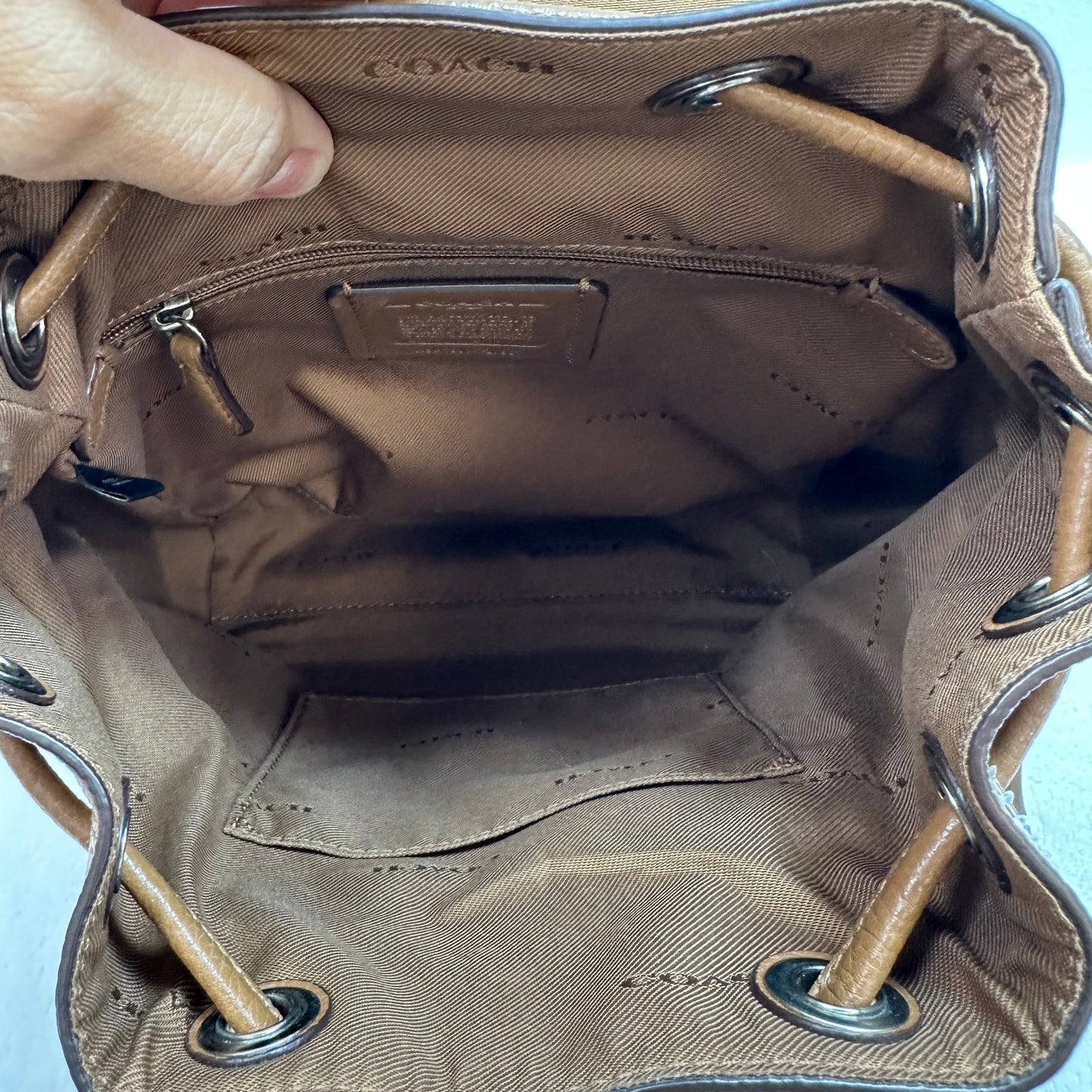 Backpack Designer By Coach, Size: Small