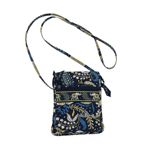 BLUE & YELLOW CROSSBODY by VERA BRADLEY Size:SMALL