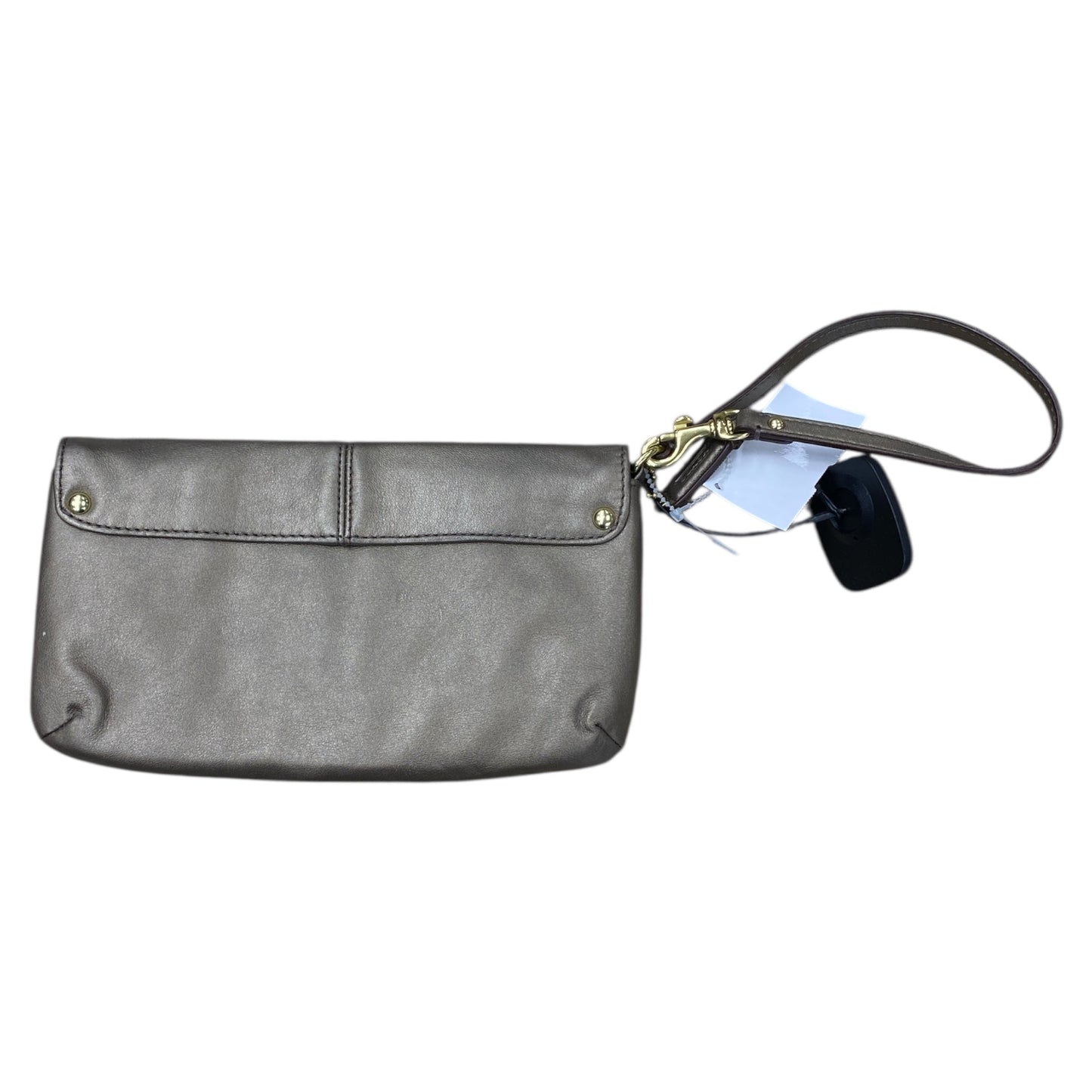 Wristlet Designer By Coach In Taupe, Size:Medium