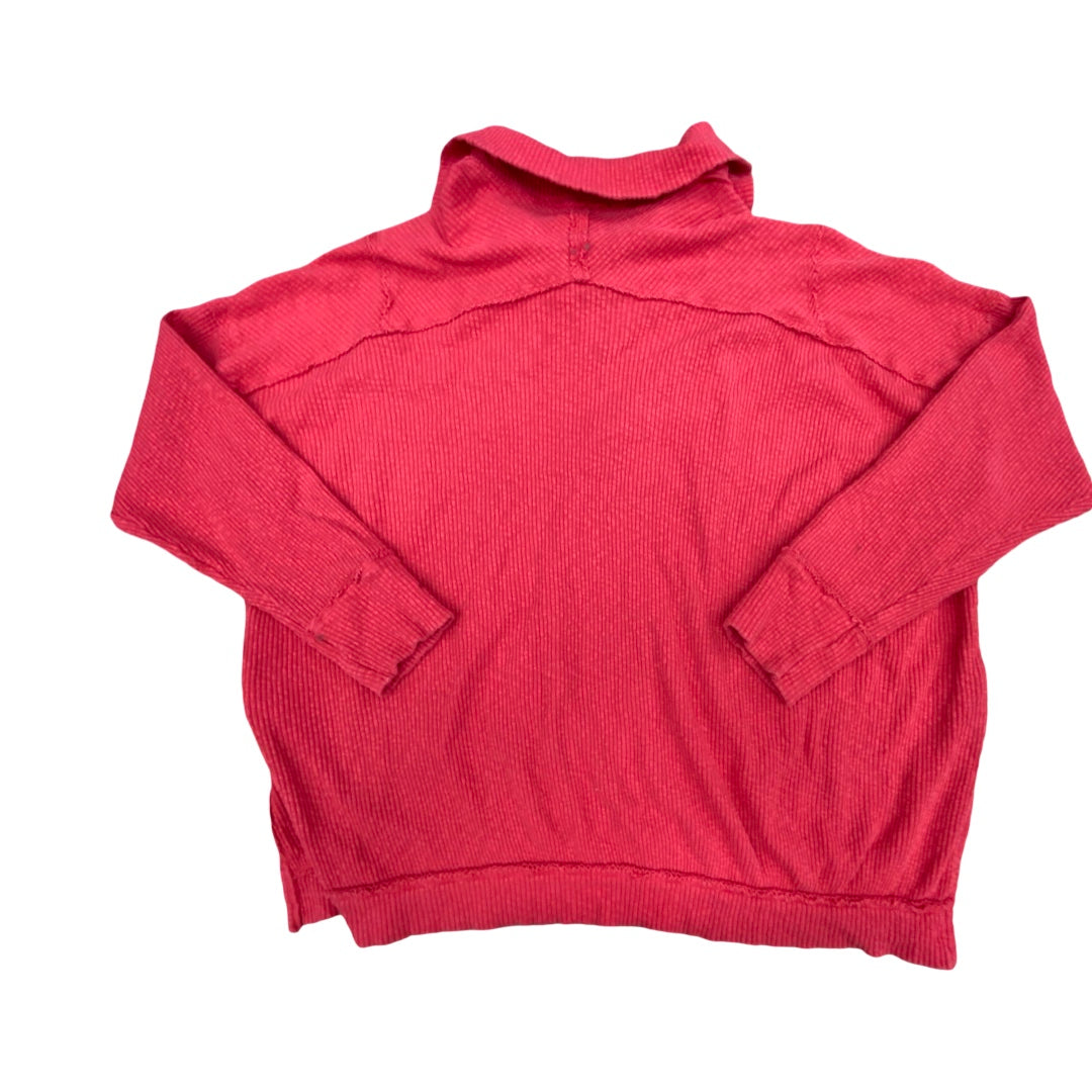 Sweatshirt Collar By We The Free In Red, Size:M