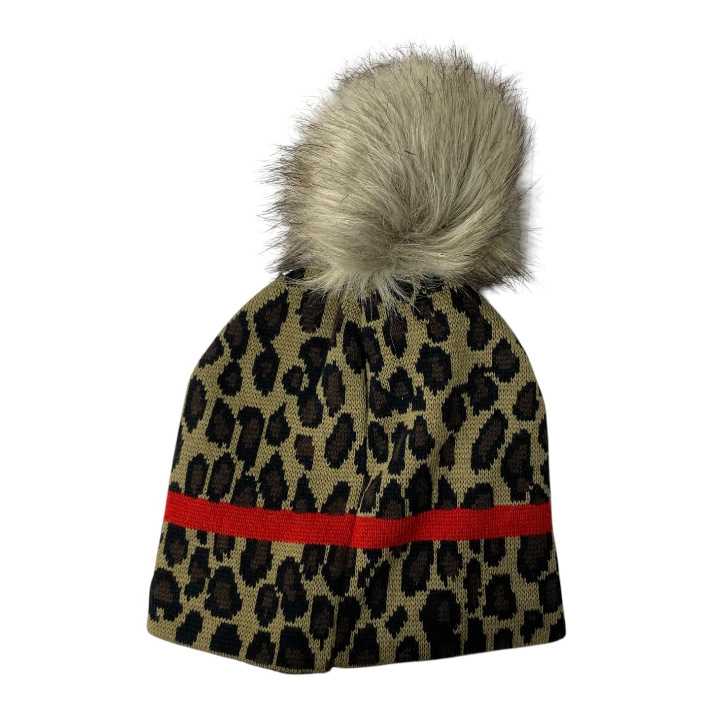 Hat Beanie By mainstream boutique In Animal Print