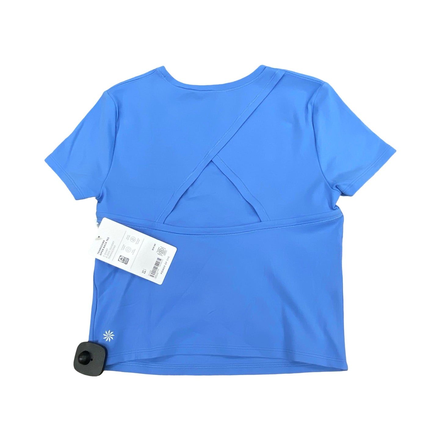 Athletic Top Ss By Athleta In Blue, Size:S