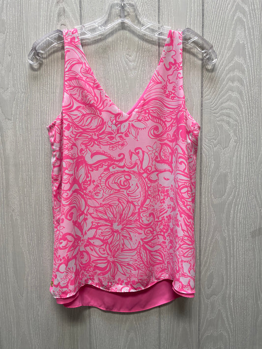 Blouse Designer By Lilly Pulitzer In Pink, Size:Xs