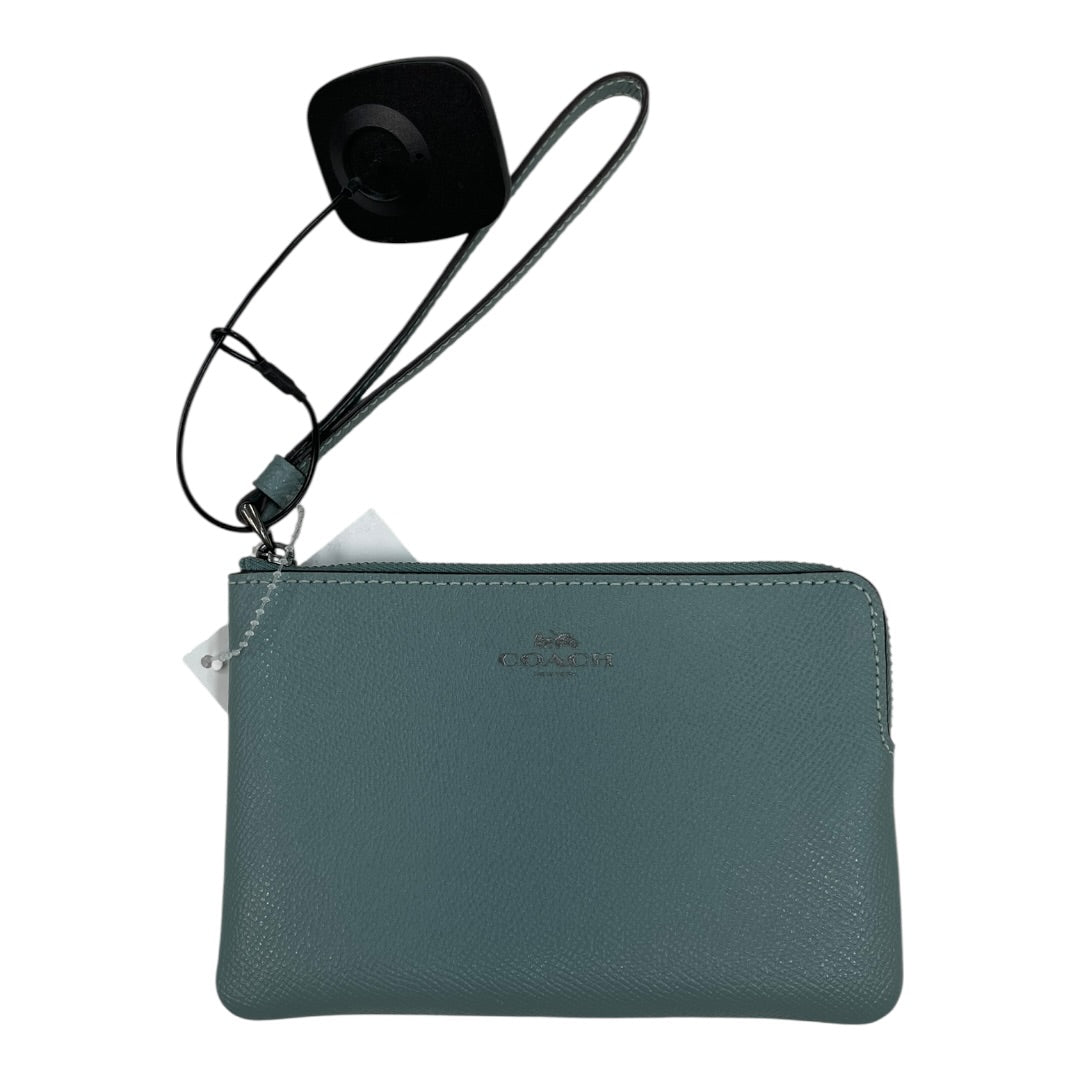 Wallet Designer By Coach In Blue, Size:Small