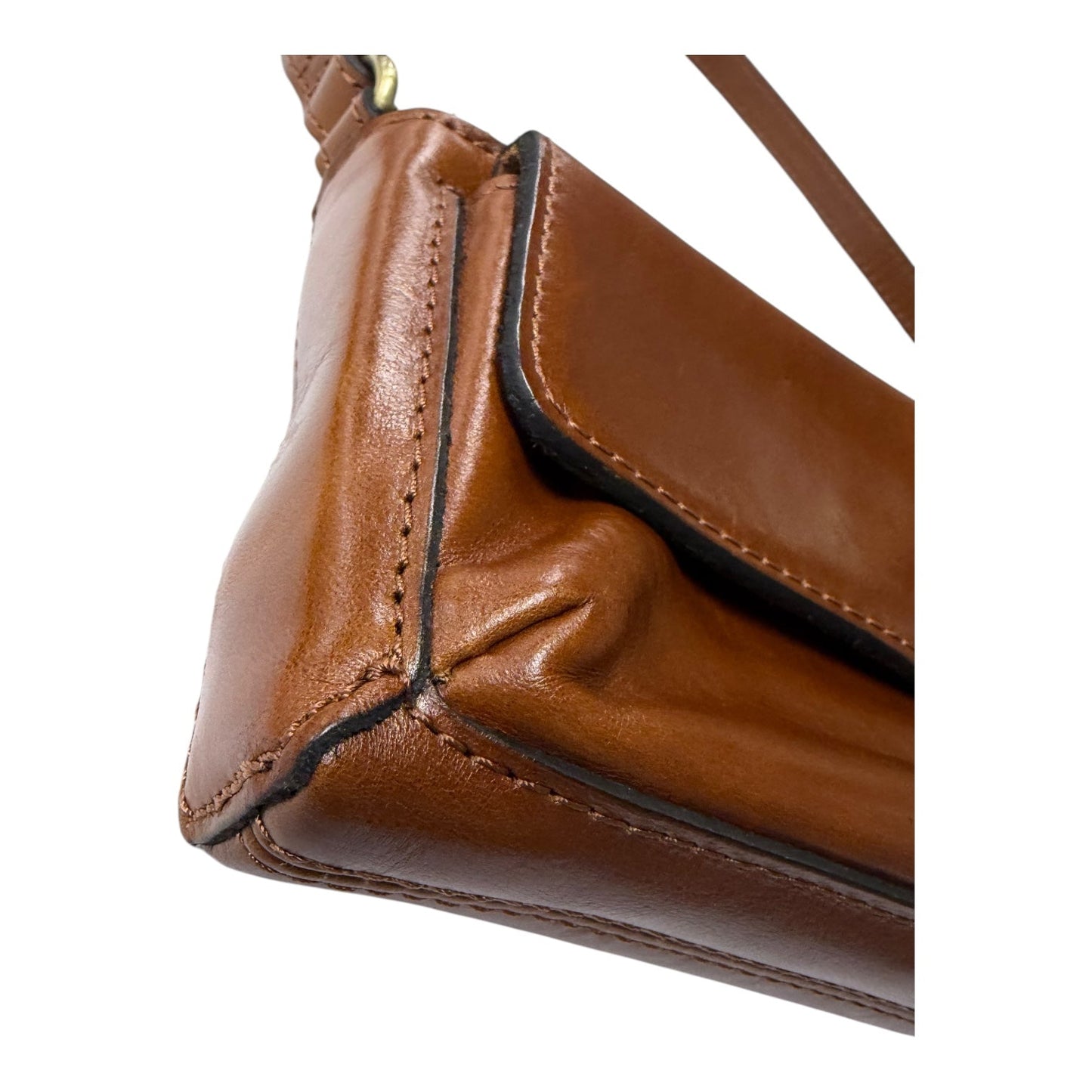 Crossbody Designer By Patricia Nash In Tan, Size:Small