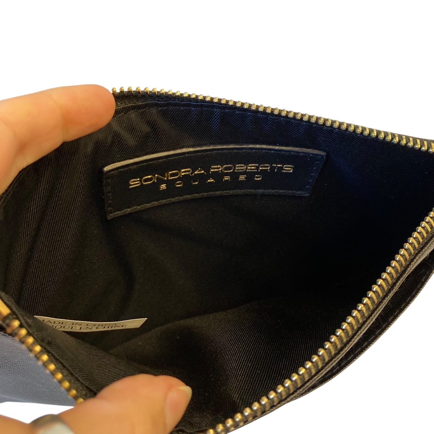 Wristlet Designer By Sondra Roberts In Black, Size:Medium