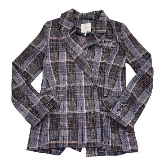 Blazer By Avec Les Filles In Plaid Pattern, Size:Xs