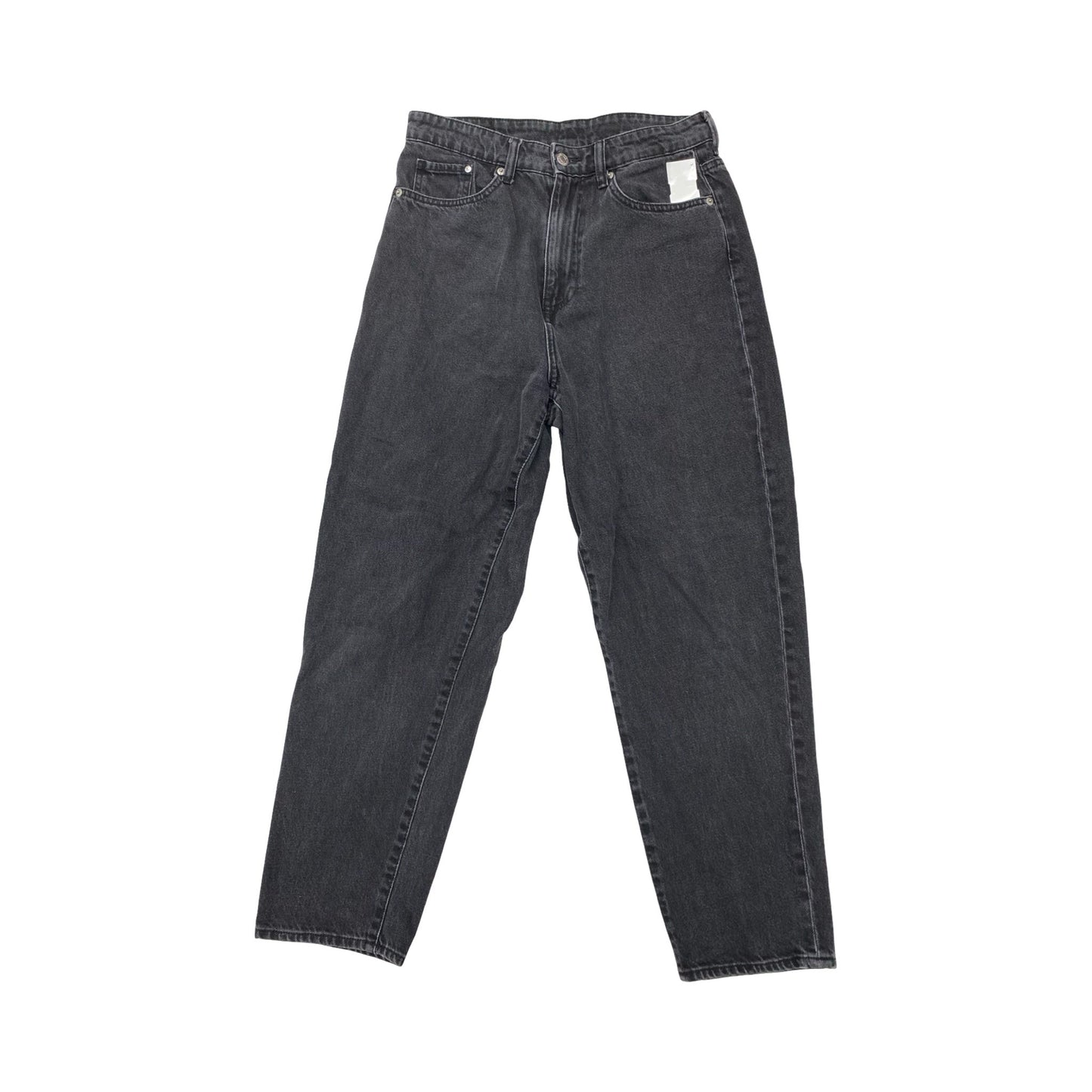Jeans Wide Leg By Clothes Mentor In Black Denim, Size:8